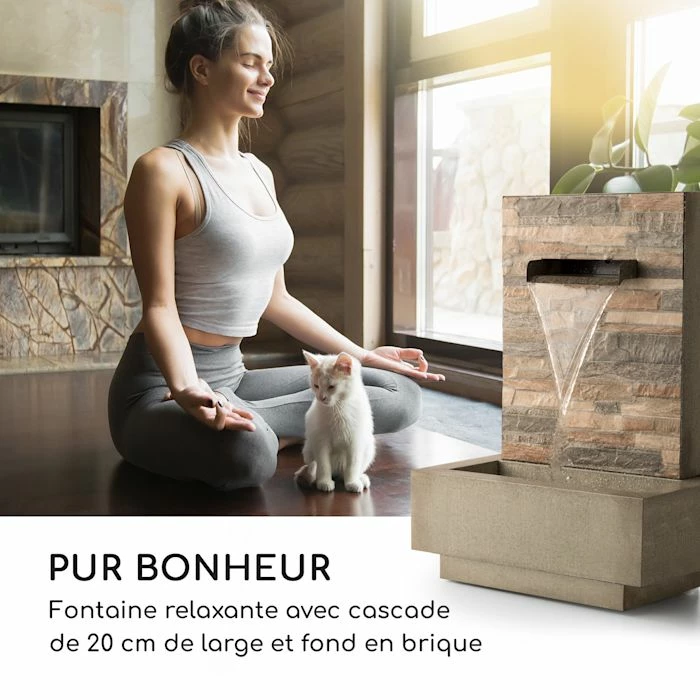 Tout neuf đ€© Blumfeldt DĂ©coration D'extĂ©rieur Watergate Fontaine De Jardin IntĂ©rieur/extĂ©rieur 15W đ 2 Tout neuf đ€© Blumfeldt DĂ©coration D'extĂ©rieur Watergate Fontaine De Jardin IntĂ©rieur/extĂ©rieur 15W đ â Image 2