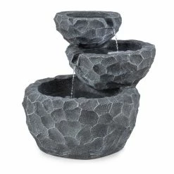 Nouveau 🛒 Blumfeldt Décoration D'extérieur Murach Fontaine Solaire En Cascade 🛒 -Jardin-et-Bricolage Soldes 10032287 uk 0003 detail