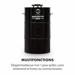 Coupon ⌛ Klarstein Grills Et Barbecues BBQ Brooklyn Tonneau Barbecue 🛒 -Jardin-et-Bricolage Soldes 10032510 fr 0003 logo