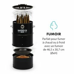 Coupon ⌛ Klarstein Grills Et Barbecues BBQ Brooklyn Tonneau Barbecue 🛒 -Jardin-et-Bricolage Soldes 10032510 fr 0004 logo