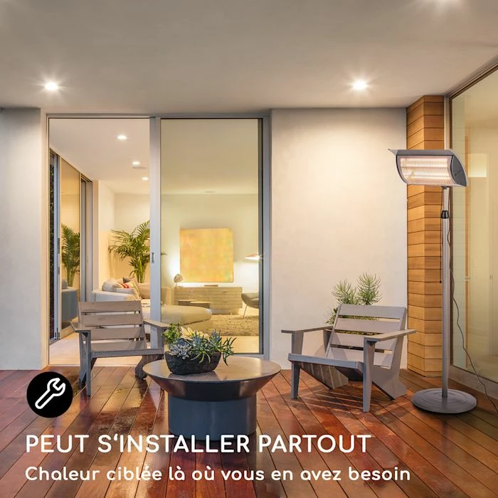 Le moins cher đ Blumfeldt Chauffages Radiants Et PoĂȘles De Jardin Heat Guard Focus Radiateur De Terrasse â 2 Le moins cher đ Blumfeldt Chauffages Radiants Et PoĂȘles De Jardin Heat Guard Focus Radiateur De Terrasse â â Image 2