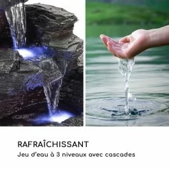 Bon marché ✔️ Blumfeldt Décoration D'extérieur Rochester Falls Fontaine De Jardin Aspect Pierre ⭐ 9 Bon marché ✔️ Blumfeldt Décoration D'extérieur Rochester Falls Fontaine De Jardin Aspect Pierre ⭐ -Jardin-et-Bricolage Soldes 10032521 fr 0004 logo