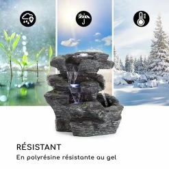 Bon marché ✔️ Blumfeldt Décoration D'extérieur Rochester Falls Fontaine De Jardin Aspect Pierre ⭐ 10 Bon marché ✔️ Blumfeldt Décoration D'extérieur Rochester Falls Fontaine De Jardin Aspect Pierre ⭐ -Jardin-et-Bricolage Soldes 10032521 fr 0005 logo