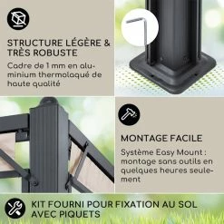 Le moins cher 🔔 Blumfeldt Pavillons Pour Réceptions Pantheon Cortina Pavillon 🤩 -Jardin-et-Bricolage Soldes 10032524 FR 0003 usp