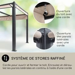 Le moins cher 🔔 Blumfeldt Pavillons Pour Réceptions Pantheon Cortina Pavillon 🤩 -Jardin-et-Bricolage Soldes 10032524 FR 0005 usp
