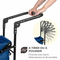 Promo 🔥 Waldbeck Outils De Jardinage Easy Rider Chariot De Transport 🎁 -Jardin-et-Bricolage Soldes 10032542 fr 0003 logo