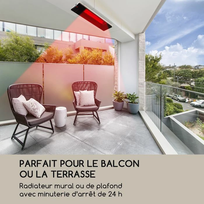 De gros ⌛ Blumfeldt Chauffages Radiants Et Poêles De Jardin Phantom Radiateur 🛒 2 De gros ⌛ Blumfeldt Chauffages Radiants Et Poêles De Jardin Phantom Radiateur 🛒 – Image 2