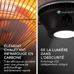 Remise 🎁 Blumfeldt Chauffages Radiants Et Poêles De Jardin Heat Square Radiateur Infrarouge 🛒 -Jardin-et-Bricolage Soldes 10032565 fr 0004 logo