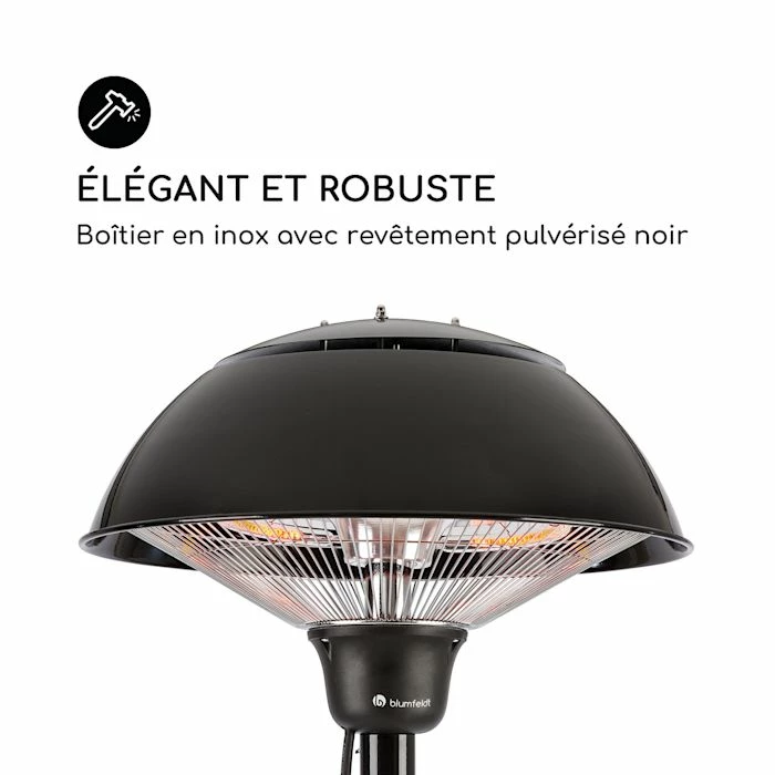 Top 10 ✔️ Blumfeldt Chauffages Radiants Et Poêles De Jardin Heat Guard Blackline Radiateur Infrarouge 😉 6 Top 10 ✔️ Blumfeldt Chauffages Radiants Et Poêles De Jardin Heat Guard Blackline Radiateur Infrarouge 😉 – Image 6