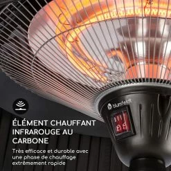 Remise 🛒 Blumfeldt Chauffages Radiants Et Poêles De Jardin Venice Heat Radiateur Infrarouge ⌛ -Jardin-et-Bricolage Soldes 10032567 fr 0004 logo