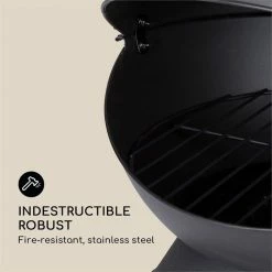 Nouveau 🎉 Blumfeldt Chauffages Radiants Et Poêles De Jardin Knight On Fire Poêle à Bois De Jardin 🥰 -Jardin-et-Bricolage Soldes 10032986 yy 0003 logo Blumfeldt Knight on Fire Gartenkamin schwarz