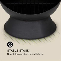 Nouveau 🎉 Blumfeldt Chauffages Radiants Et Poêles De Jardin Knight On Fire Poêle à Bois De Jardin 🥰 -Jardin-et-Bricolage Soldes 10032986 yy 0005 logo Blumfeldt Knight on Fire Gartenkamin schwarz