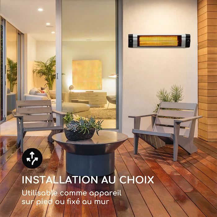 Offres ⌛ Blumfeldt Chauffages Radiants Et Poêles De Jardin Rising Sun Mono Radiateur ⌛ 2 Offres ⌛ Blumfeldt Chauffages Radiants Et Poêles De Jardin Rising Sun Mono Radiateur ⌛ – Image 2