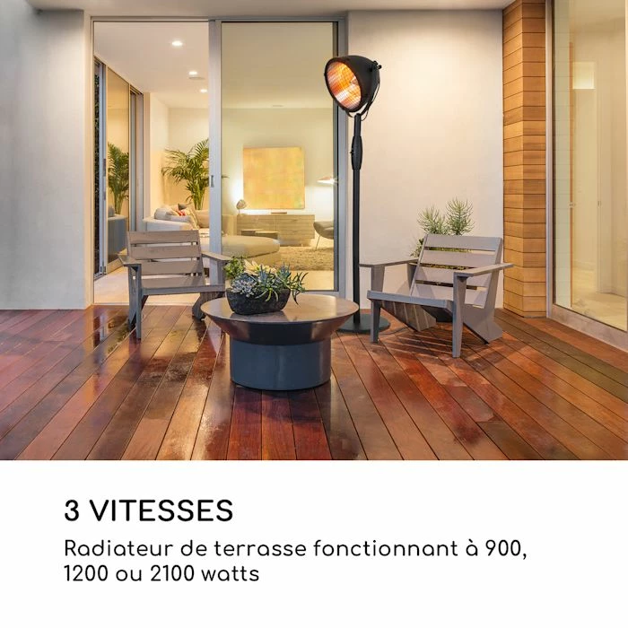 Le moins cher 👍 Blumfeldt Chauffages Radiants Et Poêles De Jardin Heatspot Radiateur De Terrasse 🤩 3 Le moins cher 👍 Blumfeldt Chauffages Radiants Et Poêles De Jardin Heatspot Radiateur De Terrasse 🤩 – Image 3