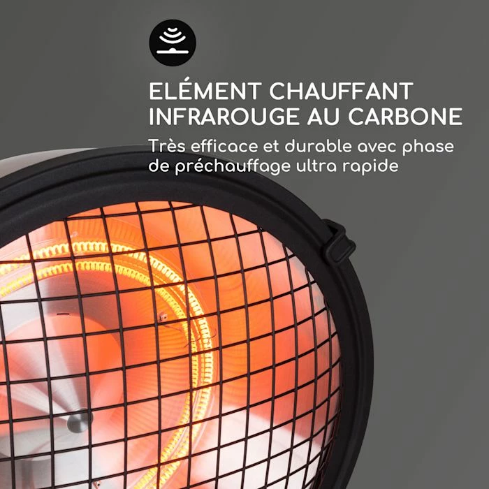 Meilleure vente 🤩 Blumfeldt Chauffages Radiants Et Poêles De Jardin Heatspot Radiateur De Terrasse 🔥 5 Meilleure vente 🤩 Blumfeldt Chauffages Radiants Et Poêles De Jardin Heatspot Radiateur De Terrasse 🔥 – Image 5