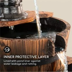 Budget 💯 Blumfeldt Décoration D'extérieur Cascada Doble Fontaine D'ornement 🔔 -Jardin-et-Bricolage Soldes 10033351 yy 0004 logo Blumfeldt Cascada Doble Zierbrunnen braun