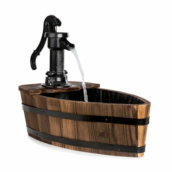 Le moins cher 🧨 Blumfeldt Décoration D'extérieur Starnberg Fontaine De Jardin Bois 🎁 1 Le moins cher 🧨 Blumfeldt Décoration D'extérieur Starnberg Fontaine De Jardin Bois 🎁