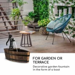 Le moins cher 🧨 Blumfeldt Décoration D'extérieur Starnberg Fontaine De Jardin Bois 🎁 11 Le moins cher 🧨 Blumfeldt Décoration D'extérieur Starnberg Fontaine De Jardin Bois 🎁 -Jardin-et-Bricolage Soldes 10033352 yy 0007 logo Blumfeldt Starnberg Gartenbrunnen Holz braun