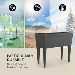 Bon marché 🤩 Blumfeldt Outils De Jardinage Mammutgrow Potager Surélevé ✨ -Jardin-et-Bricolage Soldes 10033360 yy 0004 logo Blumfeldt Mammutgrow Hochbeet anthrazit