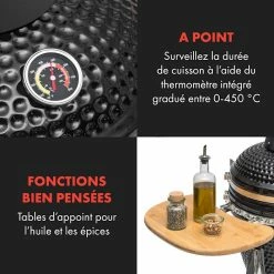 Budget 😉 Klarstein Grills Et Barbecues Queensize Barbecue Kamado 👍 -Jardin-et-Bricolage Soldes 10033377 fr 0006 logo