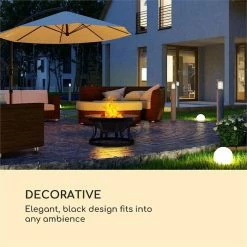 Meilleure vente ⭐ Blumfeldt Chauffages Radiants Et Poêles De Jardin Pentos Braséro 2-en-1 ✨ 7 Meilleure vente ⭐ Blumfeldt Chauffages Radiants Et Poêles De Jardin Pentos Braséro 2-en-1 ✨ -Jardin-et-Bricolage Soldes 10033380 yy 0002 logo Blumfeldt Pentos 2in1 Feuerschale schwarz