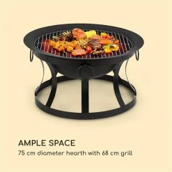 Meilleure vente ⭐ Blumfeldt Chauffages Radiants Et Poêles De Jardin Pentos Braséro 2-en-1 ✨ 9 Meilleure vente ⭐ Blumfeldt Chauffages Radiants Et Poêles De Jardin Pentos Braséro 2-en-1 ✨ -Jardin-et-Bricolage Soldes 10033380 yy 0004 logo Blumfeldt Pentos 2in1 Feuerschale schwarz