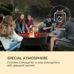 Bon marché 🎉 Blumfeldt Chauffages Radiants Et Poêles De Jardin Oreos Braséro 2 En 1 🧨 -Jardin-et-Bricolage Soldes 10033381 yy 0003 logo Blumfeldt Oreos 2in1 Feuerschale schwarz