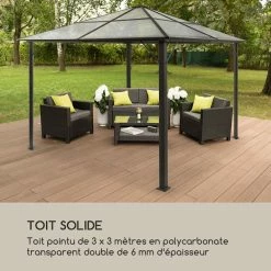 Promo 🎁 Blumfeldt Pavillons Pour Réceptions Pantheon Solid Sky Pergola Avec Toit 🧨 -Jardin-et-Bricolage Soldes 10033455 fr 0006 logo
