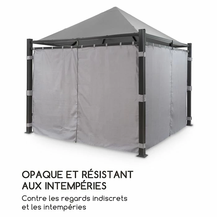 Nouveau 💯 Blumfeldt Pavillons Pour Réceptions Pantheon Illumina Parois Latérales De Pergola 🛒 3 Nouveau 💯 Blumfeldt Pavillons Pour Réceptions Pantheon Illumina Parois Latérales De Pergola 🛒 – Image 3