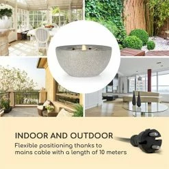 Bon marché 🎁 Blumfeldt Décoration D'extérieur Genesis Fontaine De Jardin ✔️ -Jardin-et-Bricolage Soldes 10033530 yy 0005 logo Blumfeldt Genesis Gartenbrunnen anthrazit