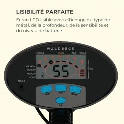 Promo 😀 Camping & Randonnée Waldbeck Yukon Détecteur De Métaux ❤️ -Jardin-et-Bricolage Soldes 10033577 fr 0003 logo