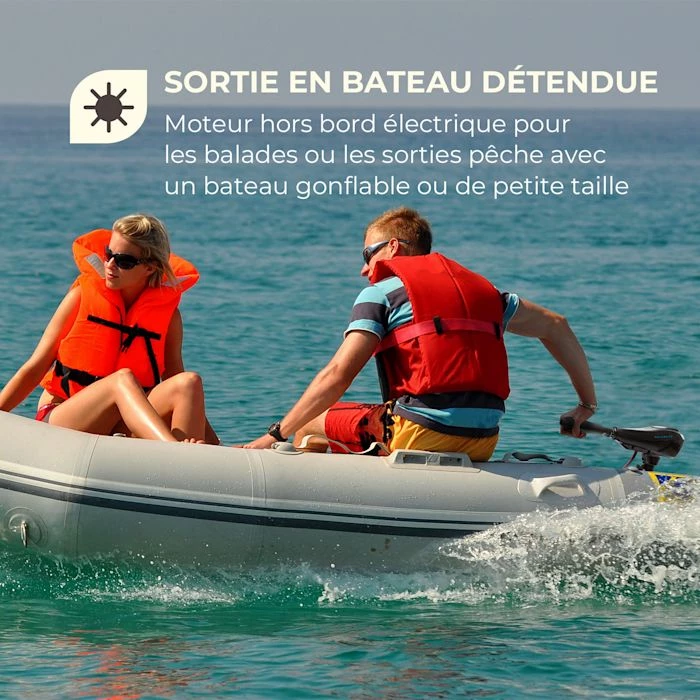 Sortie 🔔 Waldbeck Camping & Randonnée Barracuda 86 Moteur électrique Hors-bord 🌟 2 Sortie 🔔 Waldbeck Camping & Randonnée Barracuda 86 Moteur électrique Hors-bord 🌟 – Image 2