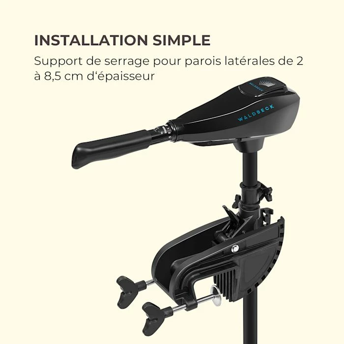 Sortie 🔔 Waldbeck Camping & Randonnée Barracuda 86 Moteur électrique Hors-bord 🌟 4 Sortie 🔔 Waldbeck Camping & Randonnée Barracuda 86 Moteur électrique Hors-bord 🌟 – Image 4