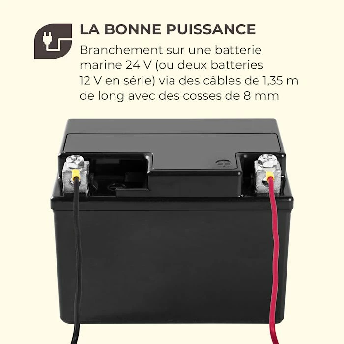 Sortie 🔔 Waldbeck Camping & Randonnée Barracuda 86 Moteur électrique Hors-bord 🌟 6 Sortie 🔔 Waldbeck Camping & Randonnée Barracuda 86 Moteur électrique Hors-bord 🌟 – Image 6