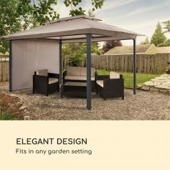 Les meilleures critiques de 🌟 Blumfeldt Pavillons Pour Réceptions Grandezza Cortina Pavillon De Jardin ⭐ 10 Les meilleures critiques de 🌟 Blumfeldt Pavillons Pour Réceptions Grandezza Cortina Pavillon De Jardin ⭐ -Jardin-et-Bricolage Soldes 10033608 yy 0006 logo Blumfeldt Grandezza Cortina Gartenpavillon beige