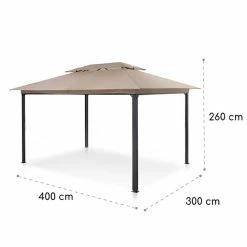 Les meilleures critiques de 🌟 Blumfeldt Pavillons Pour Réceptions Grandezza Cortina Pavillon De Jardin ⭐ 11 Les meilleures critiques de 🌟 Blumfeldt Pavillons Pour Réceptions Grandezza Cortina Pavillon De Jardin ⭐ -Jardin-et-Bricolage Soldes 10033608 yy 0007 logo Blumfeldt Grandezza Cortina Gartenpavillon beige