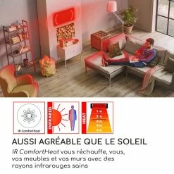Bon marché ⌛ Blumfeldt Chauffages Radiants Et Poêles De Jardin Chauffage Par Infrarouge Cosmic Beam Plus XXL 🛒 -Jardin-et-Bricolage Soldes 10033698 fr 0003 logo