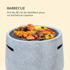 Le moins cher 🔥 Blumfeldt Chauffages Radiants Et Poêles De Jardin Evora Braséro ❤️ -Jardin-et-Bricolage Soldes 10033759 fr 0005 logo
