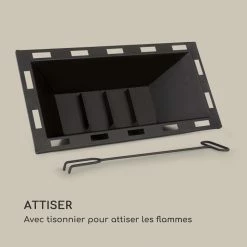 Sortie ✔️ Blumfeldt Chauffages Radiants Et Poêles De Jardin Matera Braséro ❤️ -Jardin-et-Bricolage Soldes 10033760 fr 0005 logo