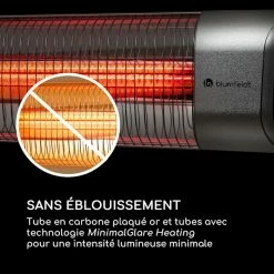 Sortie 🔔 Blumfeldt Chauffages Radiants Et Poêles De Jardin Dark Wave Radiateur Infrarouge ⭐ -Jardin-et-Bricolage Soldes 10033810 fr 0005 logo