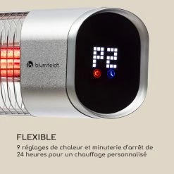 Budget 💯 Blumfeldt Chauffages Radiants Et Poêles De Jardin Dark Wave Stand Radiateur Infrarouge ✔️ -Jardin-et-Bricolage Soldes 10033811 fr 0006 logo