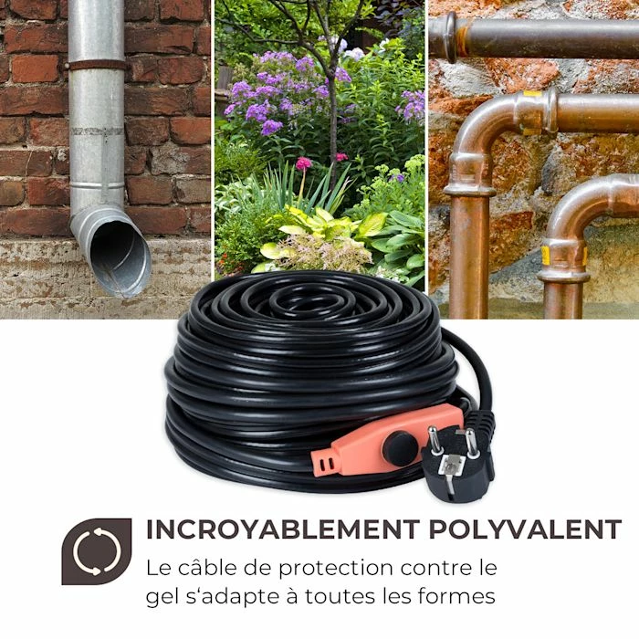 Meilleur prix ❤️ Waldbeck Outils De Jardinage Flow Wire Câble Antigel ⭐ 5 Meilleur prix ❤️ Waldbeck Outils De Jardinage Flow Wire Câble Antigel ⭐ – Image 5