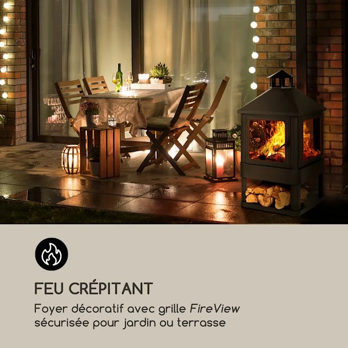 Grosses soldes 🎁 Blumfeldt Chauffages Radiants Et Poêles De Jardin Macondo Braséro De Jardin Poele à Bois 🌟 2 Grosses soldes 🎁 Blumfeldt Chauffages Radiants Et Poêles De Jardin Macondo Braséro De Jardin Poele à Bois 🌟 – Image 2