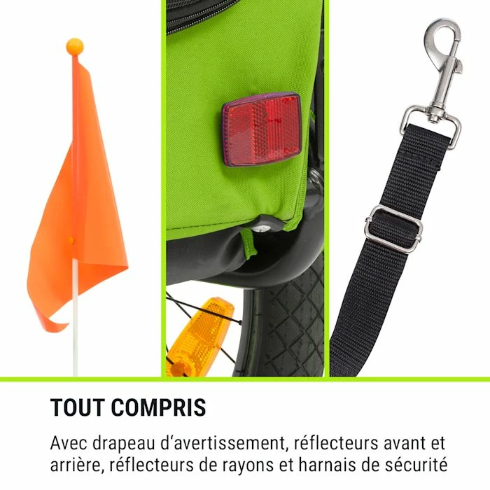 Sortie 💯 KLARFIT Camping & Randonnée Husky Remorque De Vélo Pour Chiens 😉 5 Sortie 💯 KLARFIT Camping & Randonnée Husky Remorque De Vélo Pour Chiens 😉 – Image 5