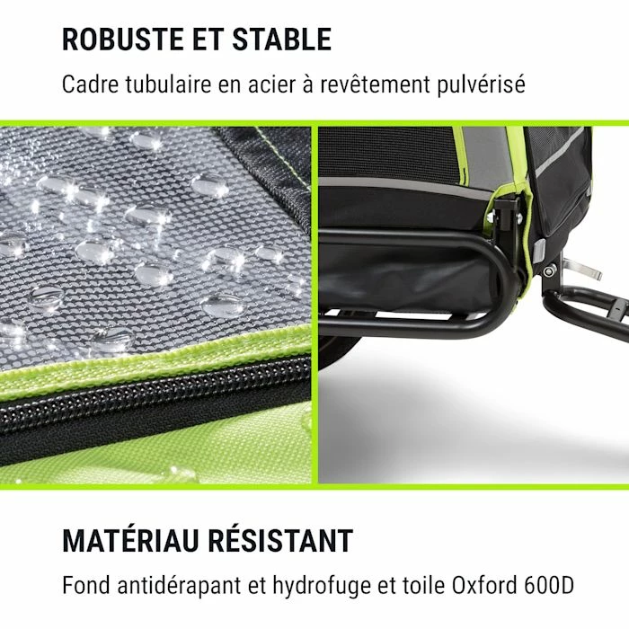 Bon marché ✨ KLARFIT Camping & Randonnée Husky Vario Remorque Pour Chien 💯 6 Bon marché ✨ KLARFIT Camping & Randonnée Husky Vario Remorque Pour Chien 💯 – Image 6