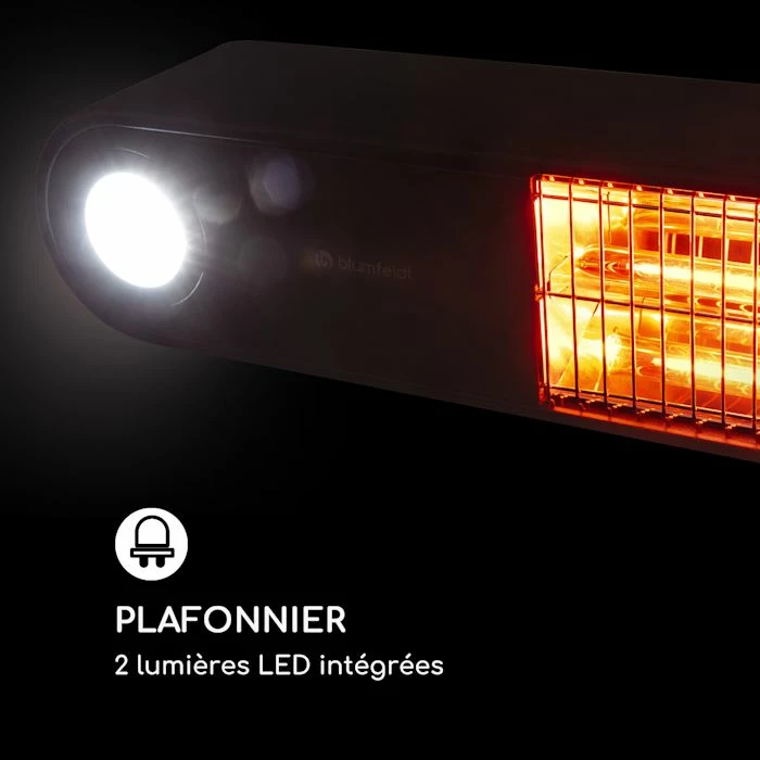 De gros 🎉 Blumfeldt Chauffages Radiants Et Poêles De Jardin Gold Bar Shine Radiateur 😀 6 De gros 🎉 Blumfeldt Chauffages Radiants Et Poêles De Jardin Gold Bar Shine Radiateur 😀 – Image 6