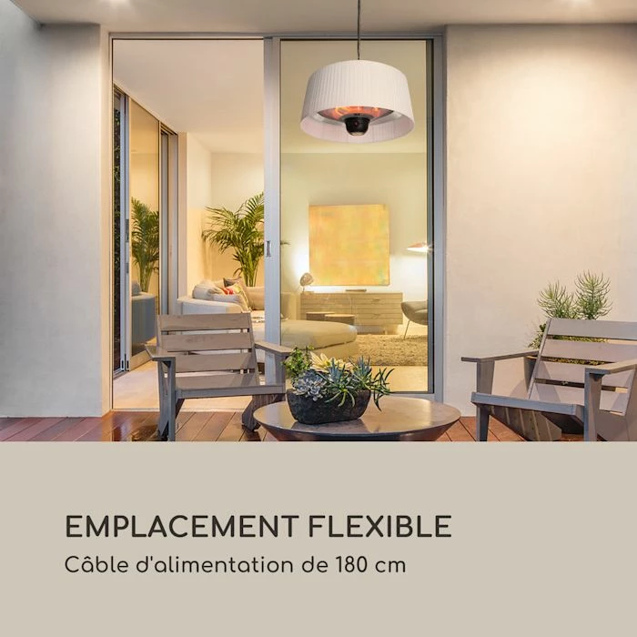 Grosses soldes 🌟 Blumfeldt Chauffages Radiants Et Poêles De Jardin Venice Heat Radiateur De Terrasse 🔔 3 Grosses soldes 🌟 Blumfeldt Chauffages Radiants Et Poêles De Jardin Venice Heat Radiateur De Terrasse 🔔 – Image 3