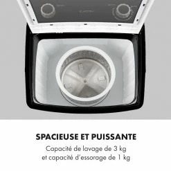 Promo 🔔 Klarstein Camping & Randonnée Bubble Boost Machine à Laver 🤩 -Jardin-et-Bricolage Soldes 10034416 fr 0005 logo