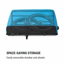 Le moins cher 🛒 KLARFIT Camping & Randonnée Companion Remorque Pour Marchandises ✔️ 10 Le moins cher 🛒 KLARFIT Camping & Randonnée Companion Remorque Pour Marchandises ✔️ -Jardin-et-Bricolage Soldes 10034492 yy 0005 logo Klarfit Cargo Bull Lastenanhaenger schwarz blau