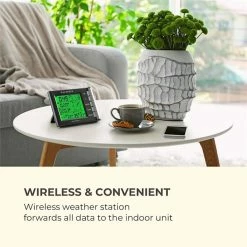 Tout neuf ⭐ Waldbeck Outils De Jardinage Station Météo Kopernikus ⭐ -Jardin-et-Bricolage Soldes 10034543 yy 0005 logo Waldbeck Kopernikus Wetterstation weiss reedit